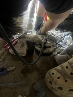 욕실 바닥 배관 누수 보수 공사일지 2