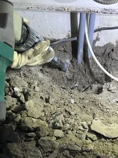 벽 아래 배관 노출 후 교체 공사일지 19
