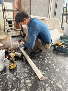 바닥 배관 구간 교체 공사일지 38