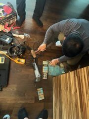 마루 바닥 청음 탐지 공사일지 61